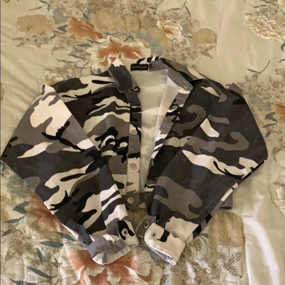 Camp crop Jacket